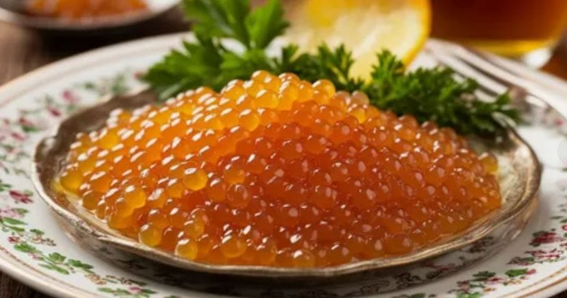 تصویر 3 از خاویار طلایی بلوگا تهیه شده از ماهیان پرورشی ممتاز